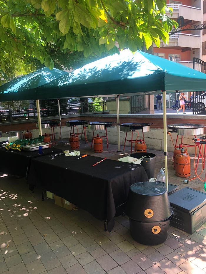 montaje paellas 