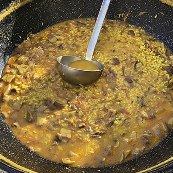 arroz de pato con foie