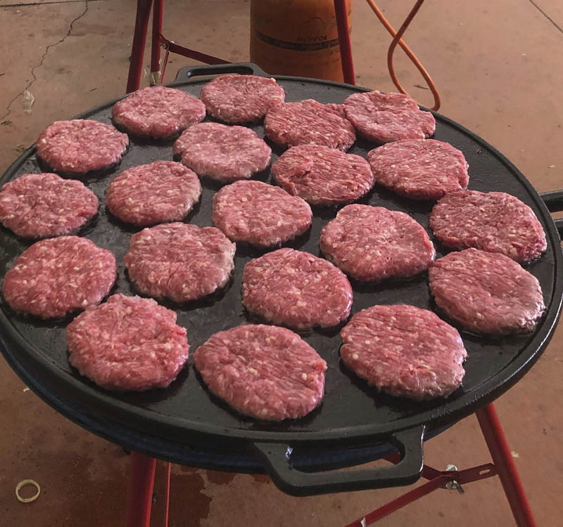hamburguesas plancha